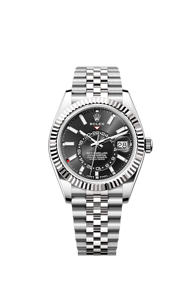Rolex Sky-Dweller 42 mm Black Dial Men's Watch