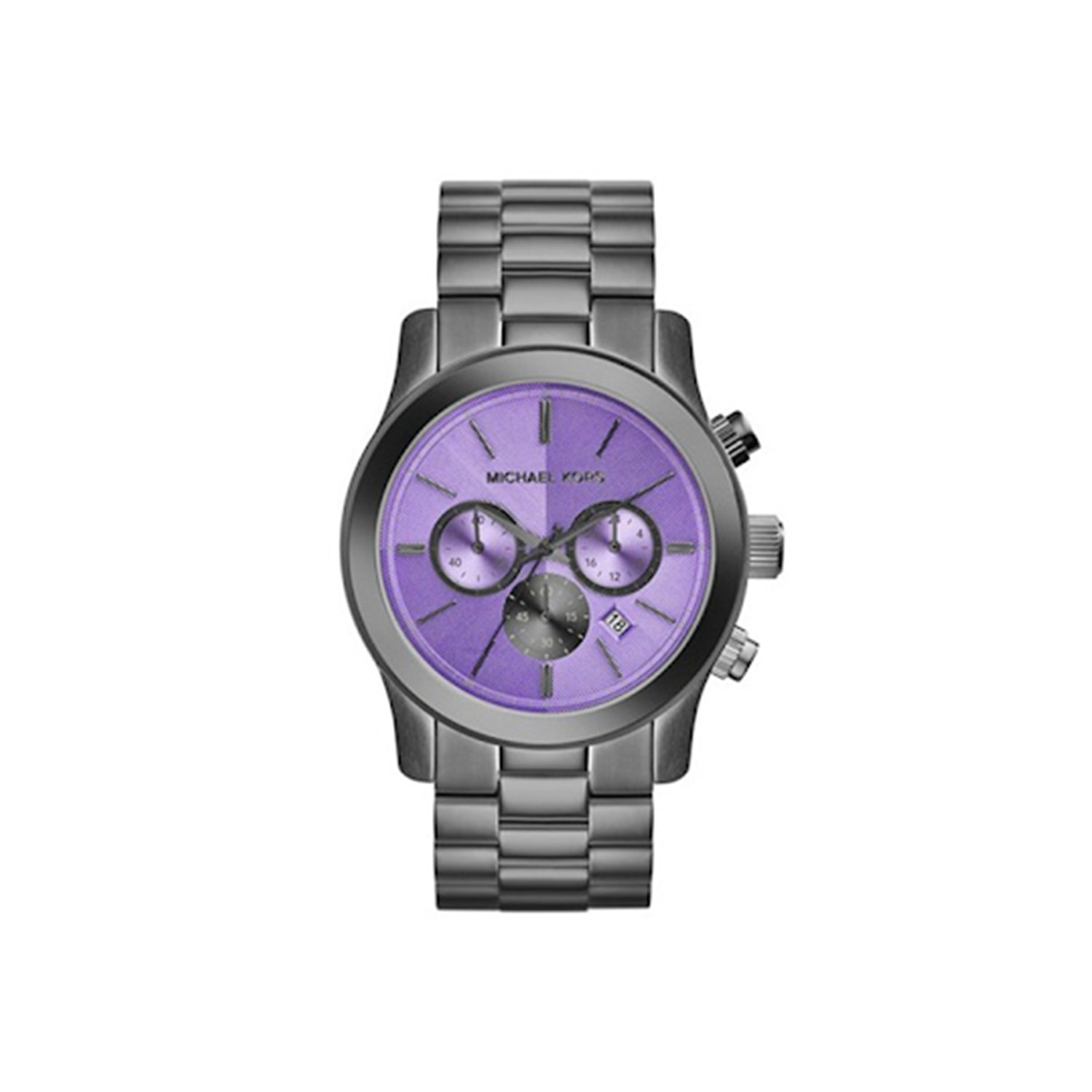 Michael KORS on sale gunmetal watch