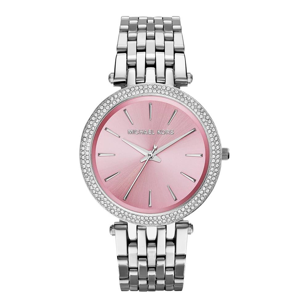 Michael Kors Darci Stainless Pink Dial Women's Watch - Lc Watches