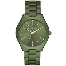 Michael Kors Women's Quartz Metal Strap Green Women Watch - Lc Watches