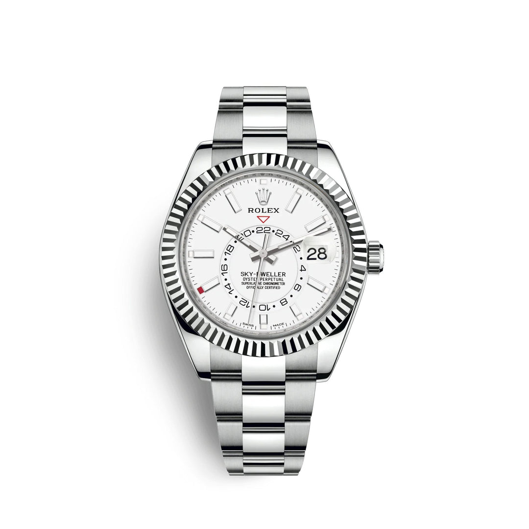 New Rolex Sky - Dweller Oystersteel and White Gold 42 mm - Lc Watches