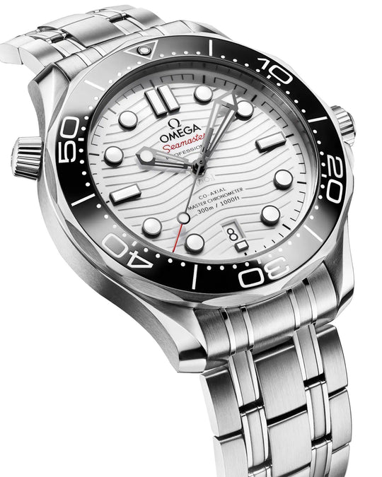 Omega Seamaster Diver White Dial Men Watch