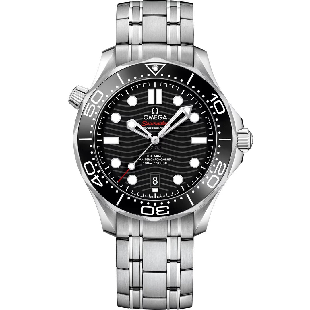 Omega Seamaster Diver Black Dial Men Watch - Lc Watches