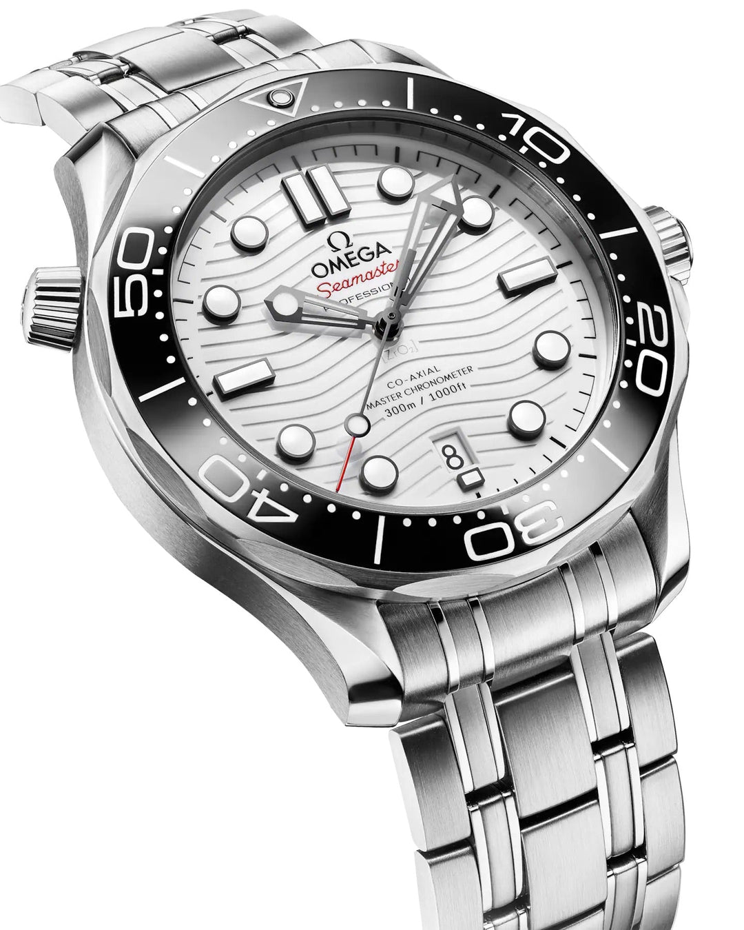 Omega Seamaster Diver White Dial Men Watch - Lc Watches