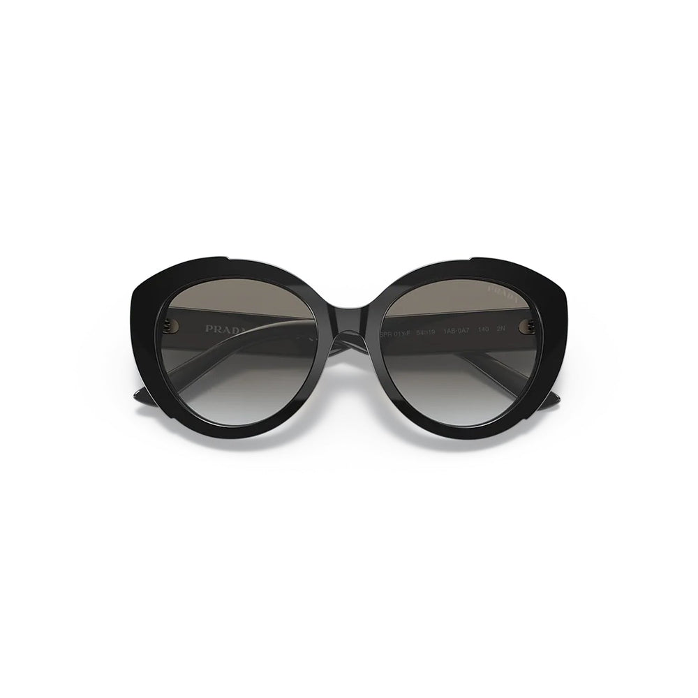 Prada PR 01YSF Black Cat Eye Sunglasses - Lc Watches