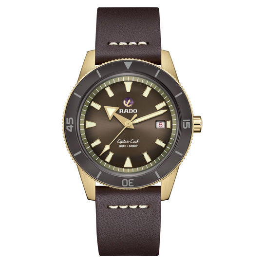 Rado Captain Cook Automatic Bronze Men Watch - Lc Watches