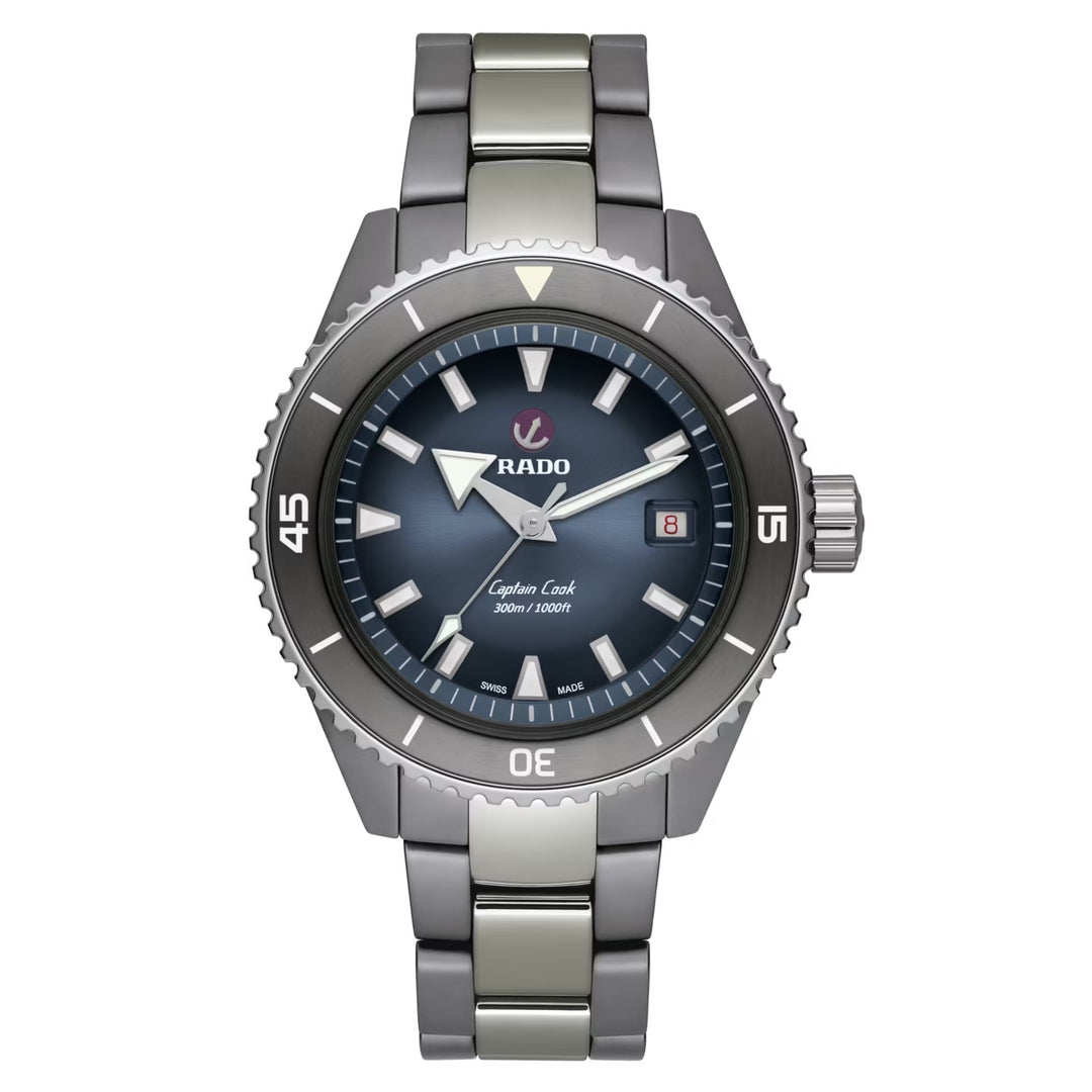 Rado Captain Cook High - Tech Ceramic Diver Men Watch - Lc Watches