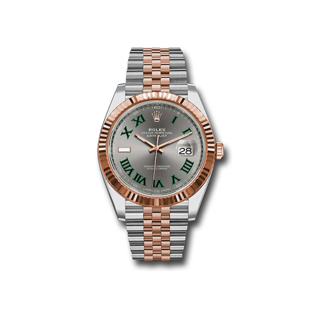 Rolex Datejust 41 Oystersteel and Everose gold Jubilee Men's Watch 2025