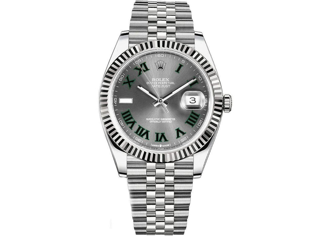 Rolex Datejust 41 Oystersteel & WG Jubilee Men's Watch New 2024 - Lc Watches