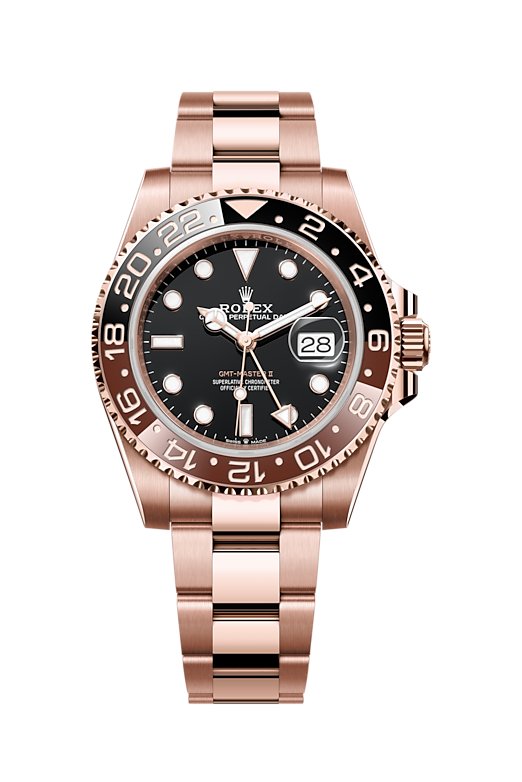 Rolex GMT - Master II 18 kt Ever Rose Gold Men's Watch - Lc Watches