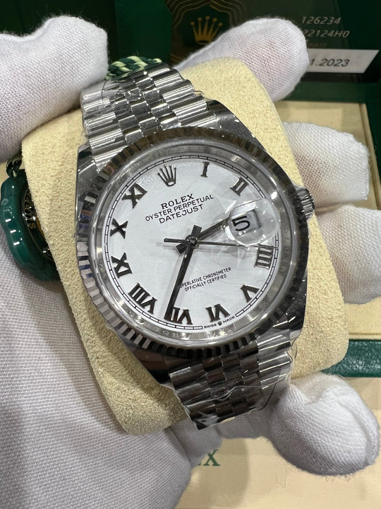 Rolex Oyster Perpetual White Gold Watch - Lc Watches