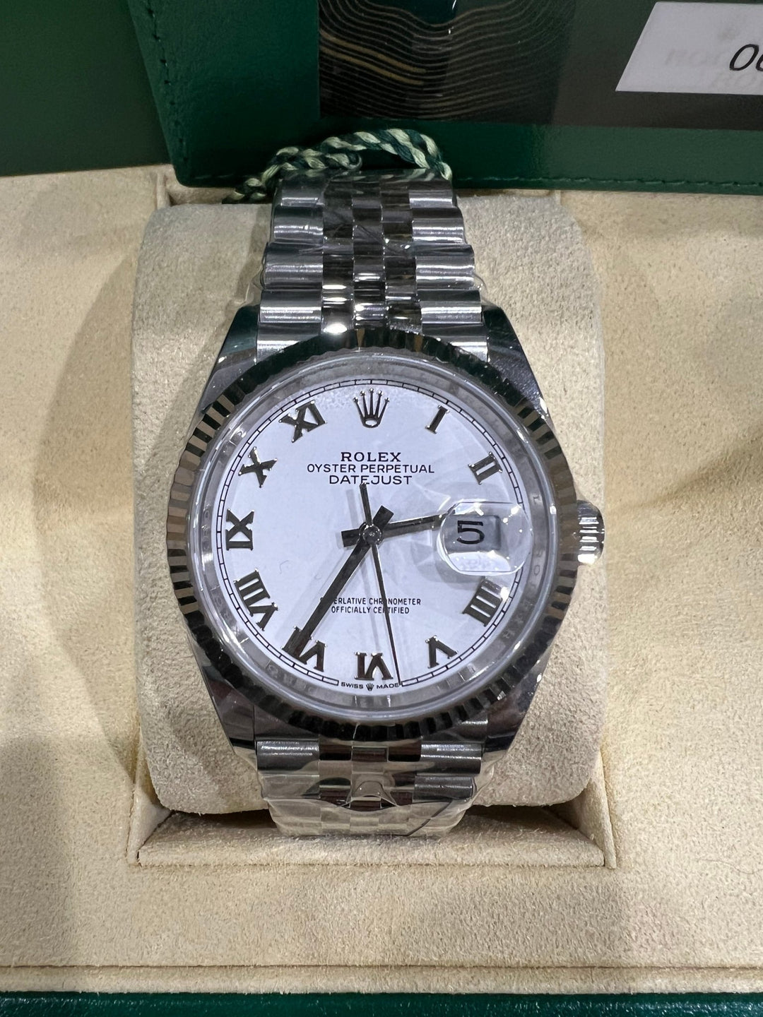 Rolex Oyster Perpetual White Gold Watch - Lc Watches