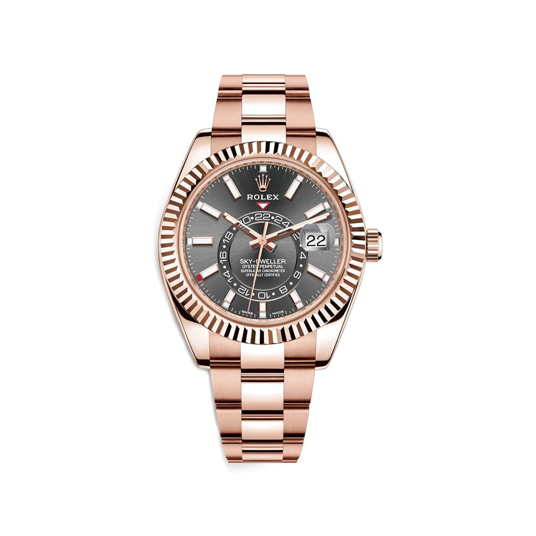 Rolex Sky - Dweller Everose Gold and Oystersteel Watch - Lc Watches