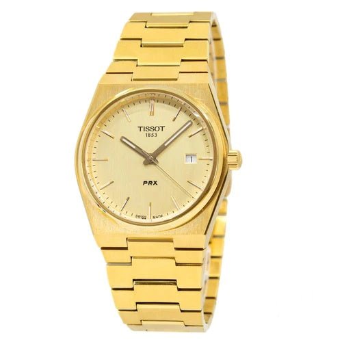 TISSOT PRX Gold Stainless Steel Men's Watch - Lc Watches