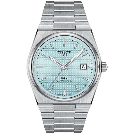 Tissot PRX Powermatic 80 Watch Ice Blue - Lc Watches