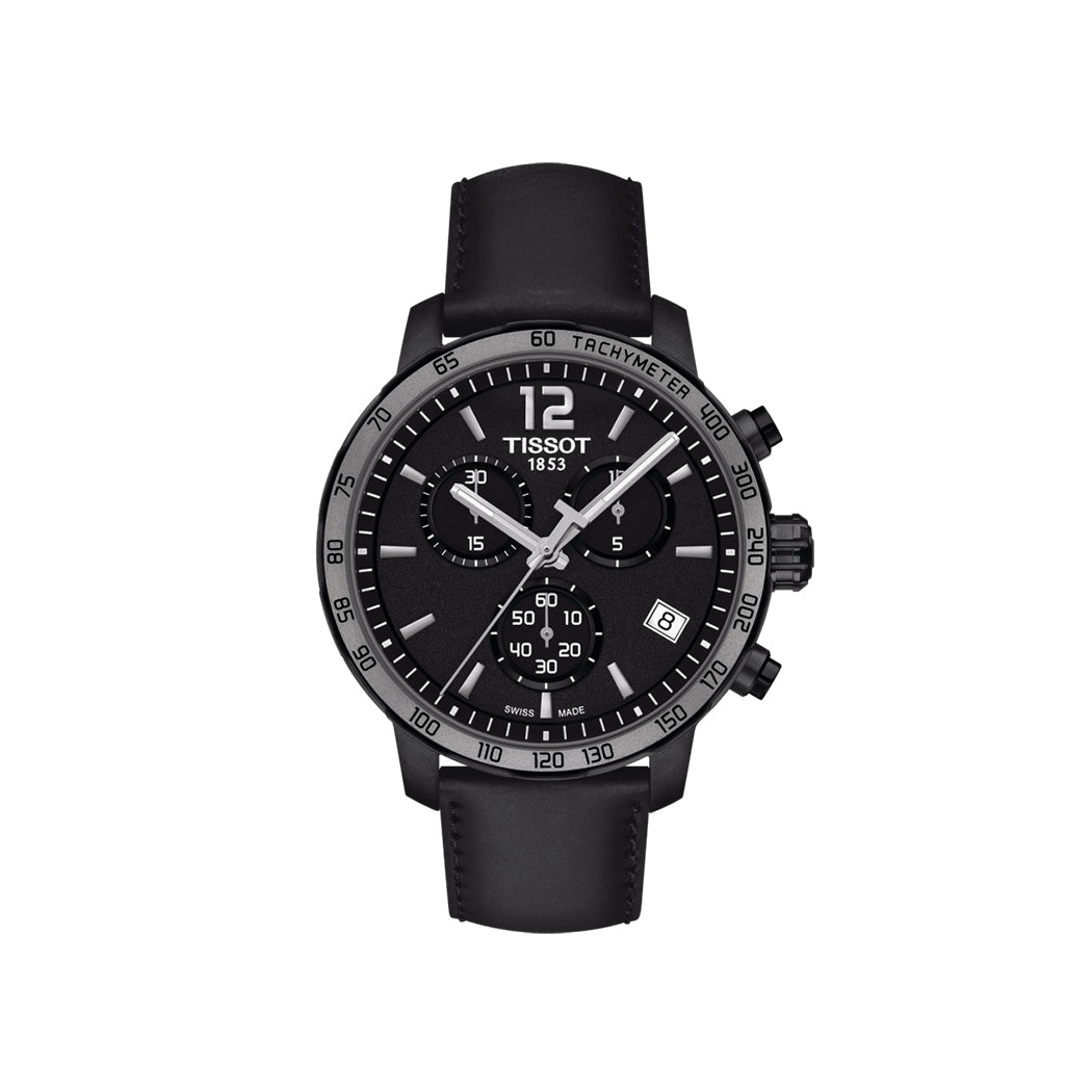 Tissot Quickster Chronograph Black - Lc Watches