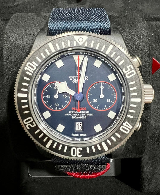 TUDOR PELAGOS FXD CHRONO Red Bull - Lc Watches