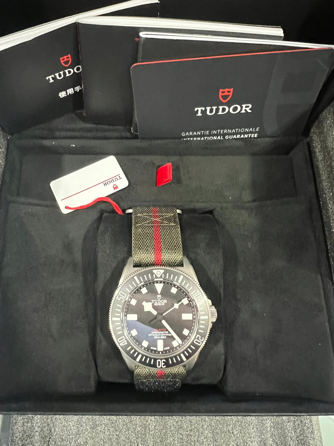 TUDOR Pelagos FXD Green Strap Men's Watch NEW 2024 - Lc Watches