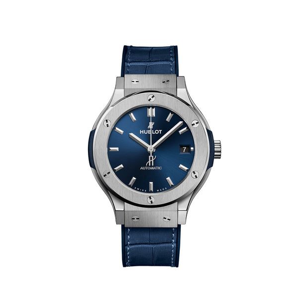 Hublot Classic Fusion Titanium Blue 38 mm Watch