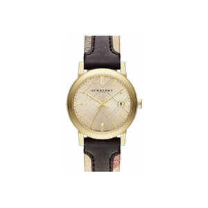 Burberry Unisex Double Leather Wristwatch