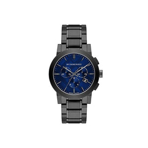 Burberry Ion-plated Stainless-steel Blue Dial Wristwatch