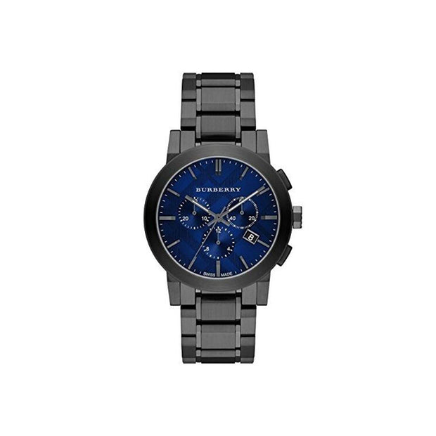 Burberry Ion-plated Stainless-steel Blue Dial Wristwatch