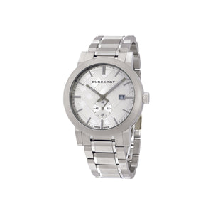 Burberry The City Silver Dial Stainless Steel Wristwatch