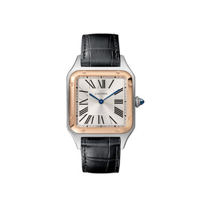 Cartier Santos-Dumont Leather large Model Watch