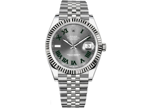 Rolex Datejust 41 Oystersteel & WG Jubilee Men's Watch