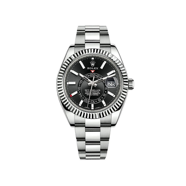 New 2023 Rolex Sky-Dweller Oyster Perpetual Black Dial