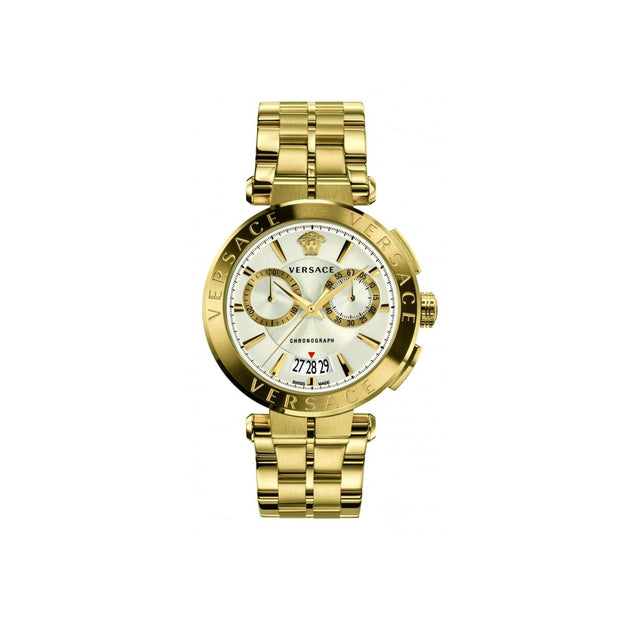 Versace Aion Gold 45 mm Chronograph Wristwatch