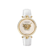 Versace Palazzo Empire White Leather Wristwatch
