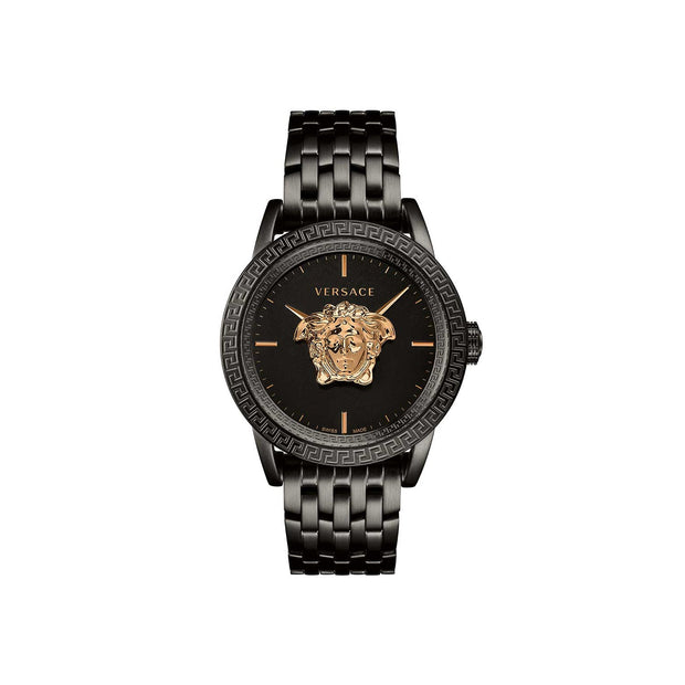 Versace Palazzo Empire Medusa Black Wrist Watch