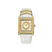 Versace DV-25 White Leather Wristwatch