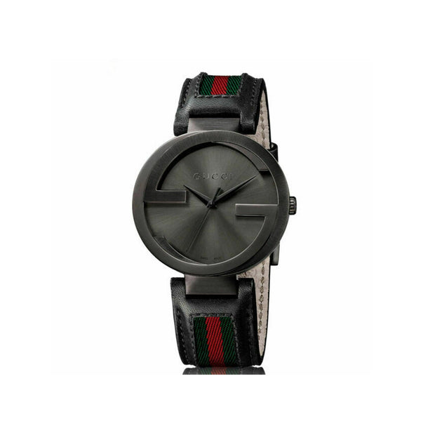 Gucci Interlocking G Tri Colored Strap Wristwatch