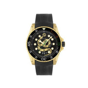 Gucci Dive Snake Motif Black and Gold Wristwatch