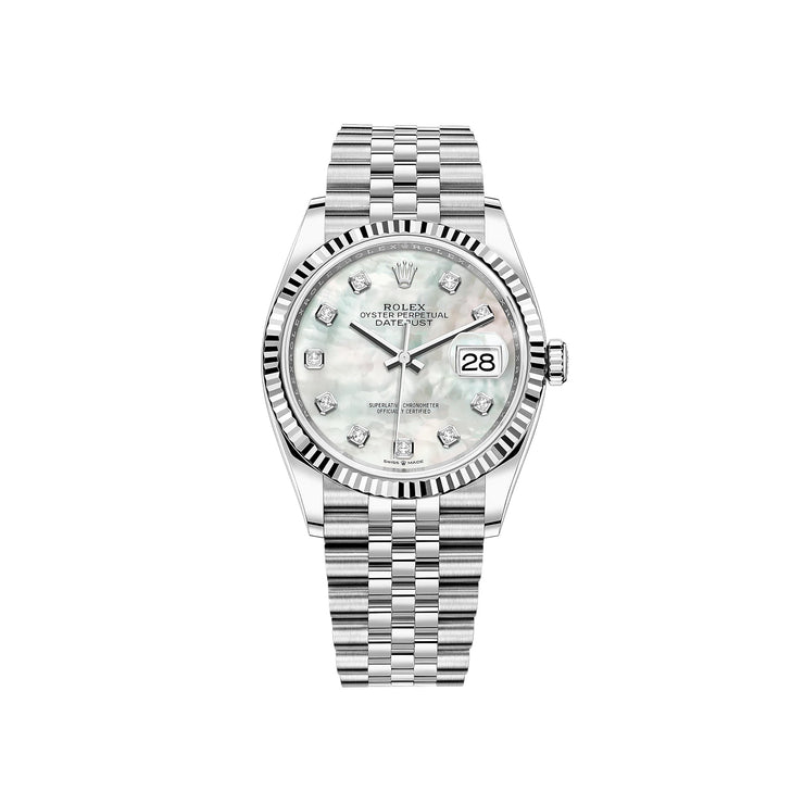 Rolex DateJust 36 mm Mother of Pearl